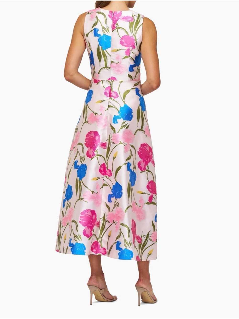 Kay Unger Payton Tea Length Dress - Picture 2 of 16